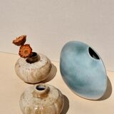 Set of two ceramic vases