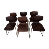 6 Pagwood chairs