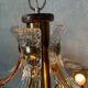 Mazzega 'bicolored' chandelier