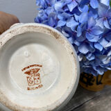 White pitcher earthenware Creil and Montereau nineteenth