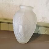 Art Deco vase glass paste
