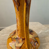 Vintage jug vase in glazed ceramic