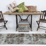 Brown Vintage Runner Rug, 70x295Cm SK 6998