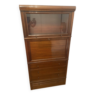 MD modular furniture, secretary, display case