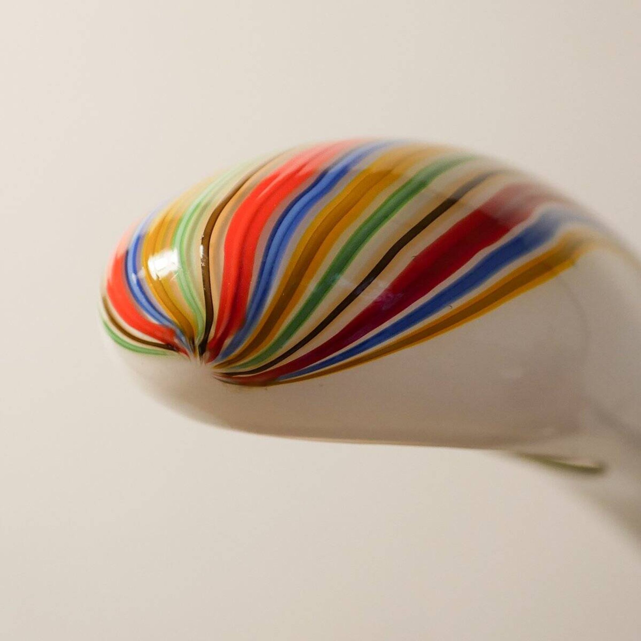 Cobra table lamp in Murano glass by Lino Tagliapietra for Effetre, Italy, 1980s