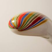 Cobra table lamp in Murano glass by Lino Tagliapietra for Effetre, Italy, 1980s