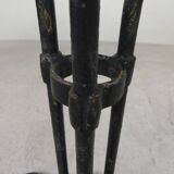 Art Deco bistro table, garden table on cast iron base