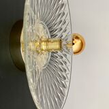 Vintage lampshade in chiseled glass