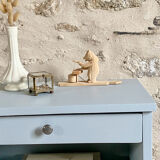 Compass leg bedside table