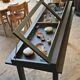 Antique display cabinet on legs