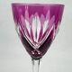 Saint-Louis, 6 verres modèle Monaco en cristal de couleur, 21,5 cm