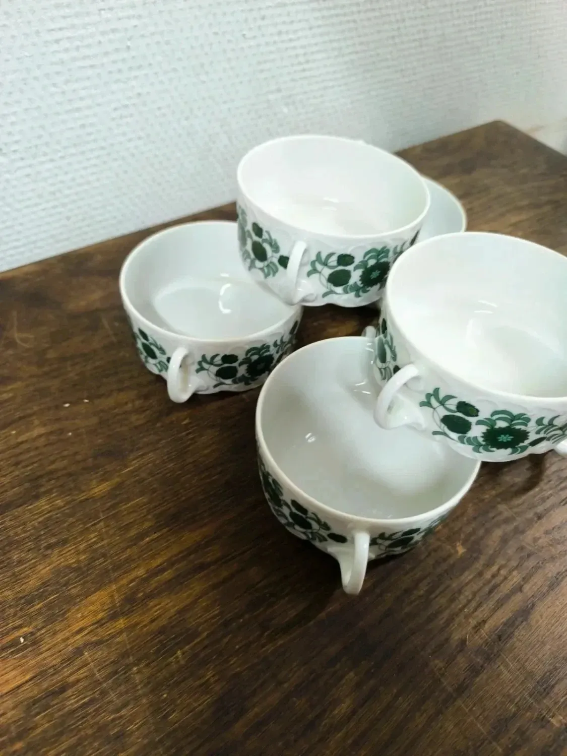 Vintage Rosenthal Monbijou Giscard soup/bouillon bowls (x6)