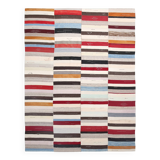 9x12 Mid Century Modern Large Vintage Kilim Rug, 272x367Cm