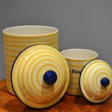 Deux pots en céramique