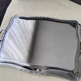 Plateau de service en acier inoxydable 44.5 x 33 cm