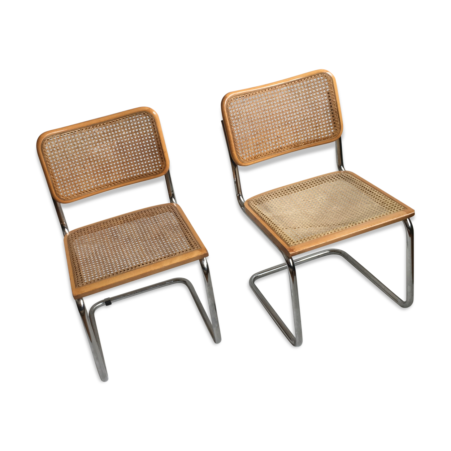 Pair of chairs Marcel Breuer B32
