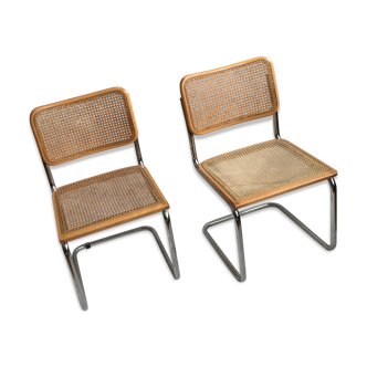 Pair of chairs Marcel Breuer B32