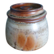 Water butter dish in Puisaye stoneware, Jean-Pierre Prud'homme