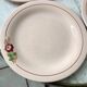 Lot de 5 assiettes plates rose poudré Digoin Sarreguemines et Longwy années 30-40