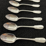 Christofle cluny 6 teaspoon new 13.5 cm