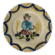 Old plate signed Redondo Martelo