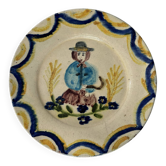 Plat ancien signé Redondo Martelo
