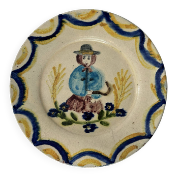 Old plate signed Redondo Martelo