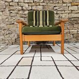 Pine fireside chair 1970