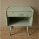 Vintage bedside table 50 feet compass for child