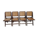 70s folding chairs canning chairs set of four