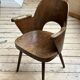 Lubomir Hofmann wooden armchair with armrests