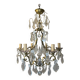 Louis XV style chandelier with pendants