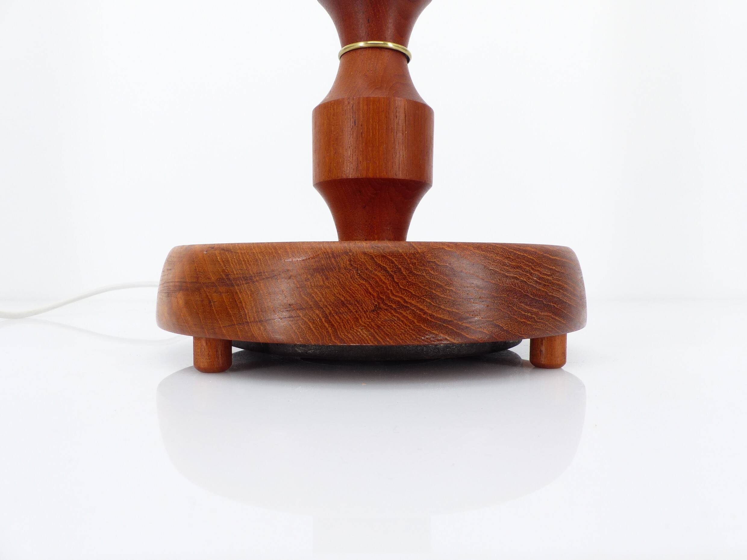 Scandinavian teak floor lamp base, Möllers Armaturfabrik 1960