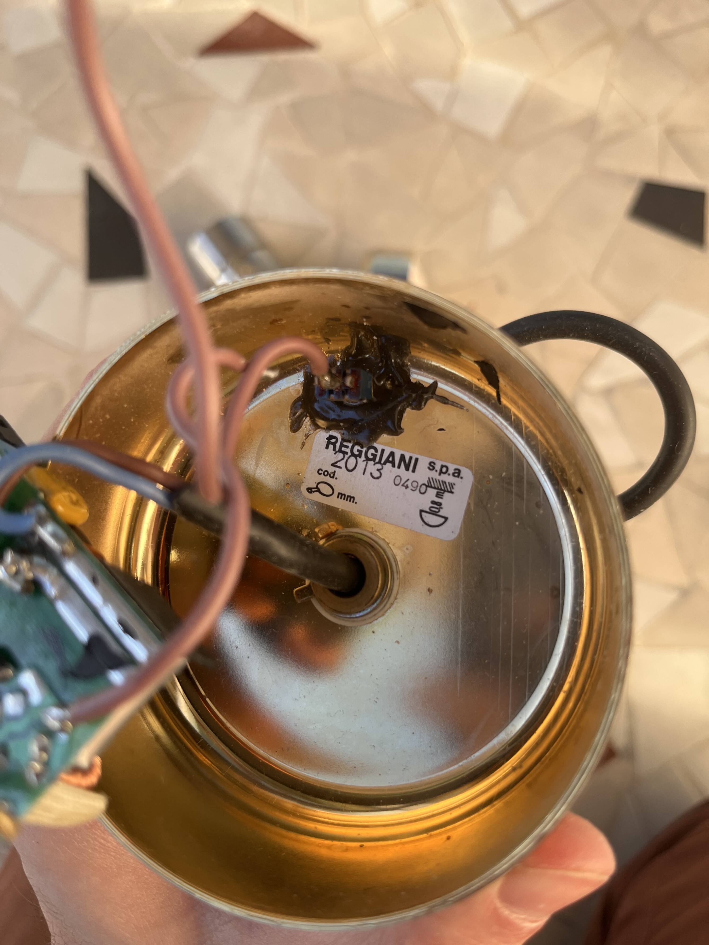 Spot mural Regianni with switch