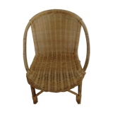 Former children's chair rattan 1960