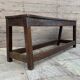 bench in Burmese teak
