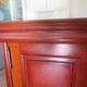 Occasional furniture - TV unit - Rotating tray - Louis Philippe - Solid wood