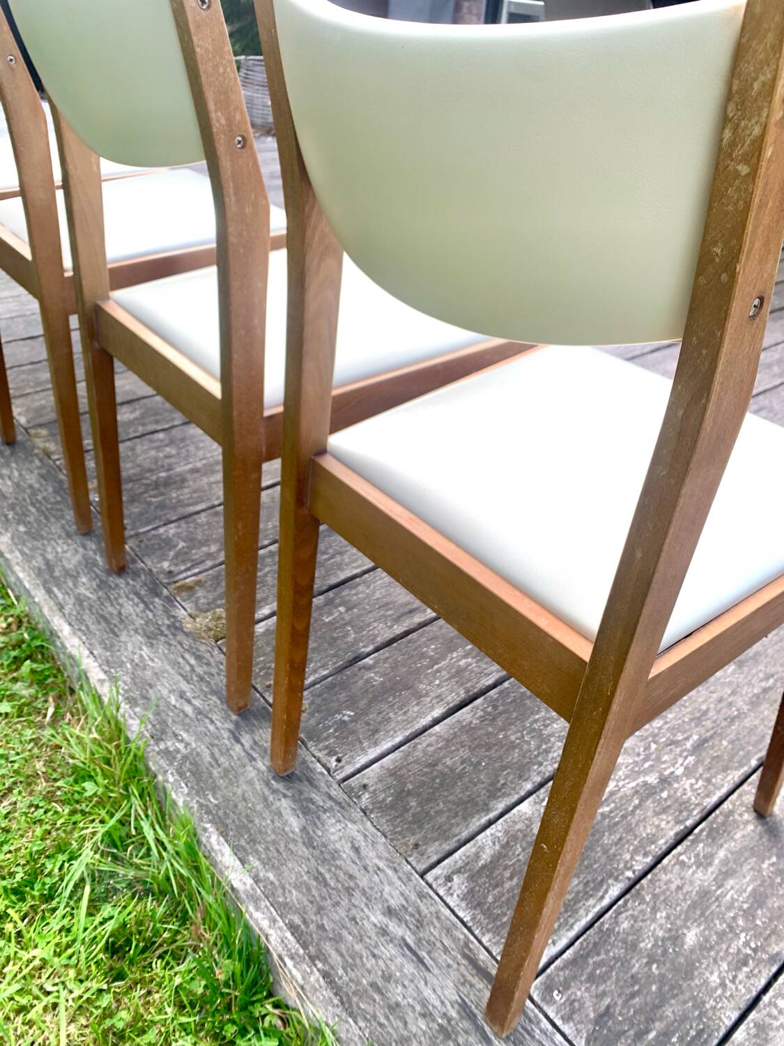 4 Vintage Scandinavian Chairs