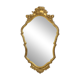 Classic Gold Leaf Mirror Crested Mirror Baroque Deknudt