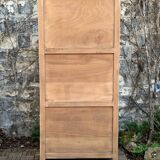 Vintage Parisian wardrobe, blue-green and gray