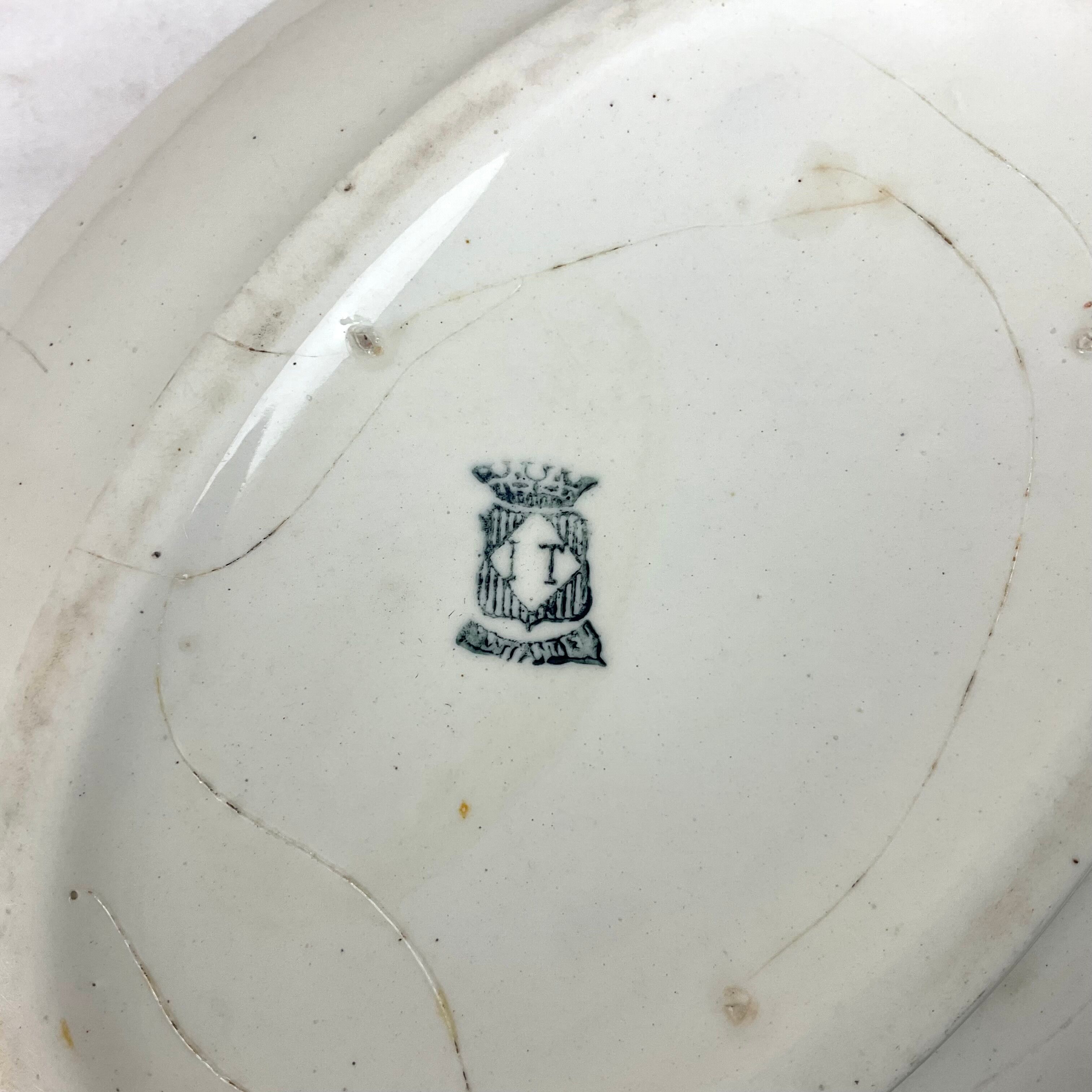 Very old vegetable service