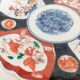 Japanese plate Imari decorated fish