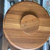 Teak turntable