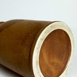 Vase droit en grès émaillé Français vintage