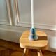Stoneware candle holder