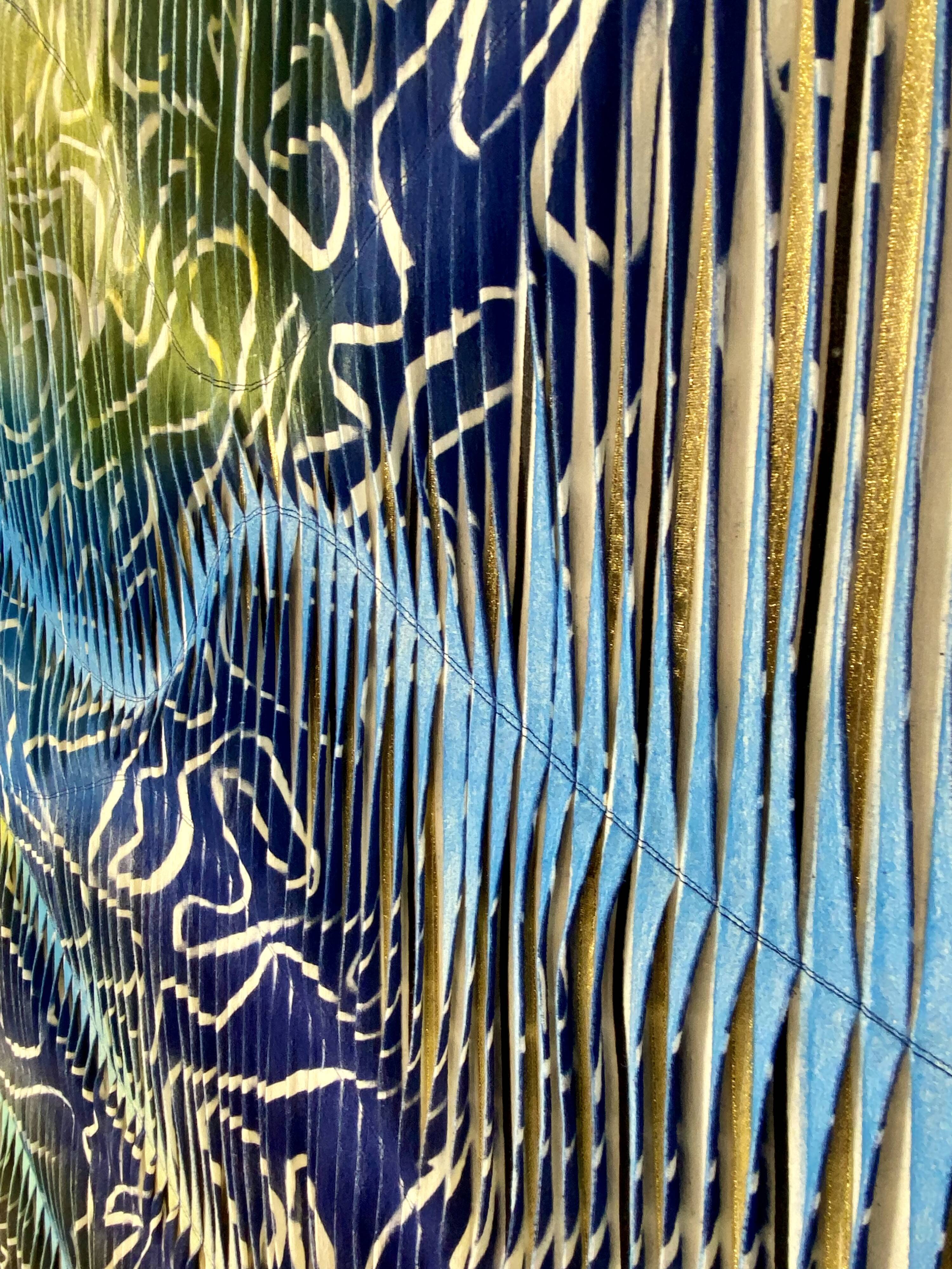 Nordic Shards Textile Sculpture Painting