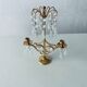 Candle holder with tassels