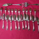 Silver metal fish service ercuis- model contours victoria