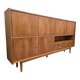 vintage XL armoire en bois / meuble mural / midboard