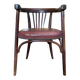 Fauteuil de bureau en bois courbé « Japy Frères »